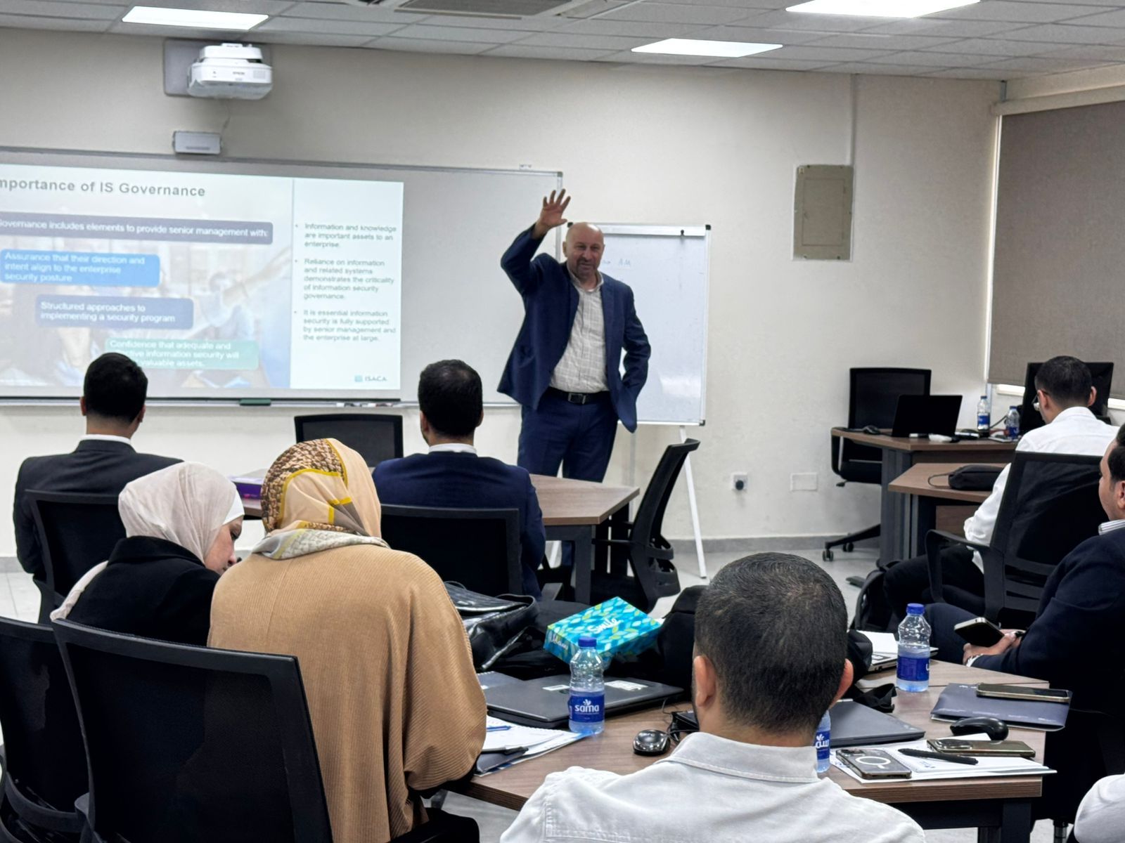IT Security C&T Collaborates with the Central Bank of Jordan in Cybersecurity Bootcamp 2025