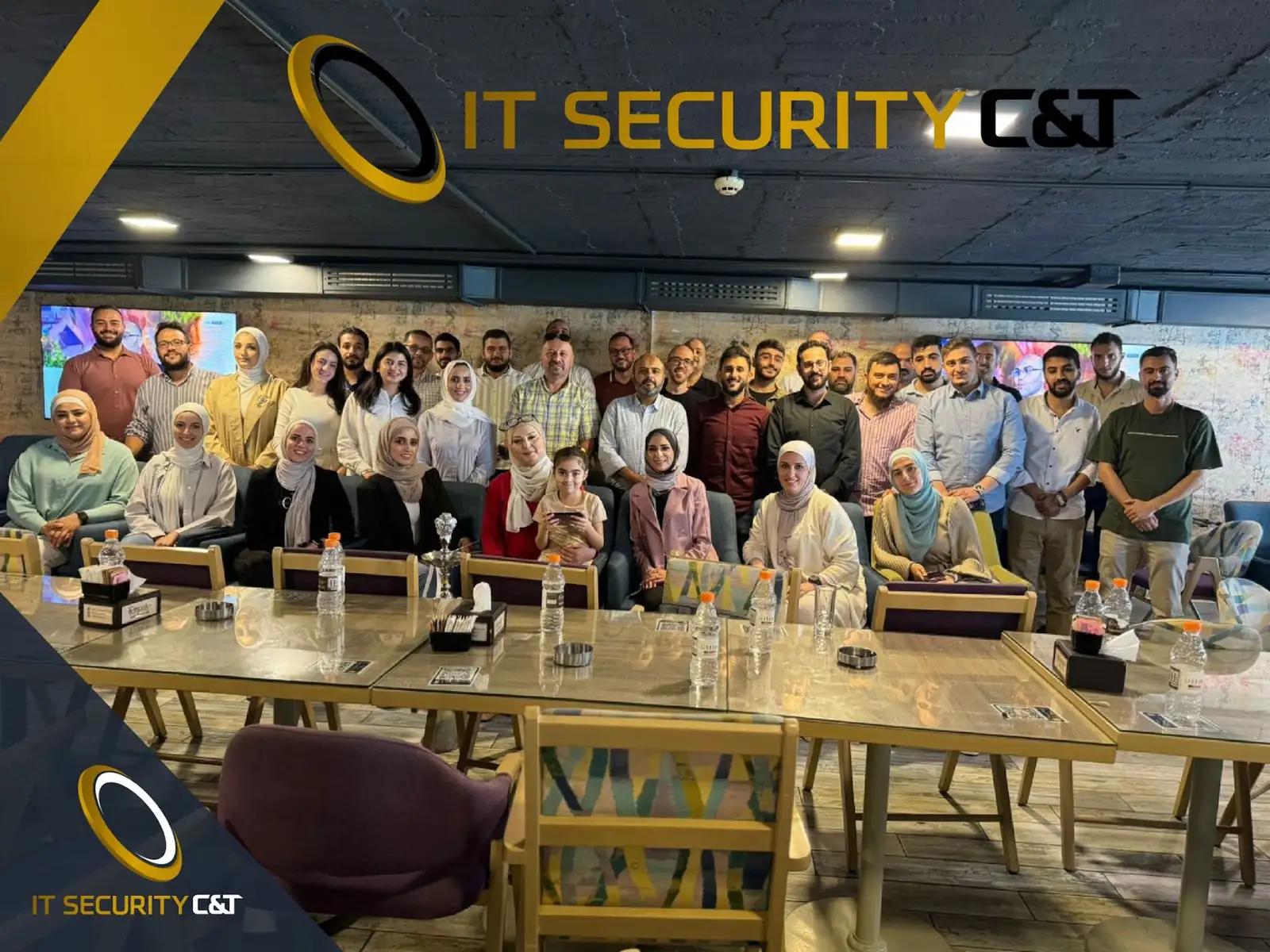 IT Security C&T Academy trainees with their instructors